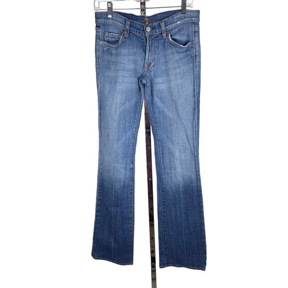 Vintage For all Mankind Jeans womens vintage 90s Y2K  27” waist 34 L - Picture 7 of 12